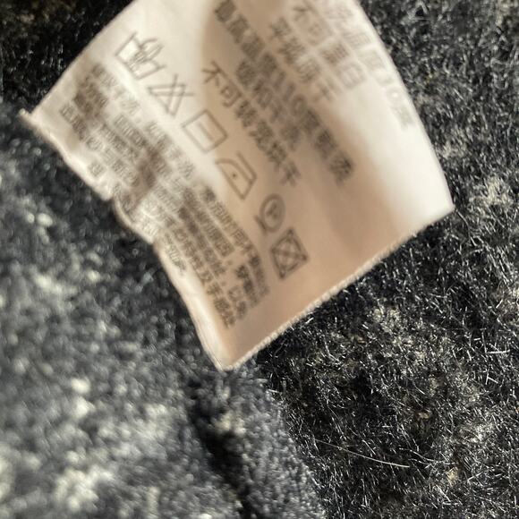 Vintage Cropped Jacket Wool Blend Womens Small Pearlescent Buttons - Picture 6 of 10